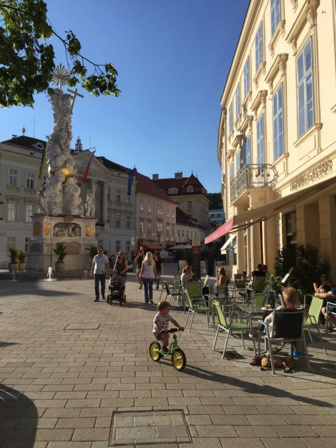 Terrasse Wohnungen Mit Parking In Zentrum Baden Exteriér fotografie